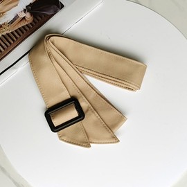 Uposao Women's Trench Coat Waist Belt Adjustable Buckle Sleeve Band Replacement Wind Coat Accessories Wide Waist Belt Fashion Waist Waistband for Windcoat, Overcoat, Jacket, Dress, Light khaki