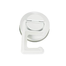 Large Single Steel Industry Suction Cup Hooks, Right Bringing To 60 ° Mop Holder K60 – Mh