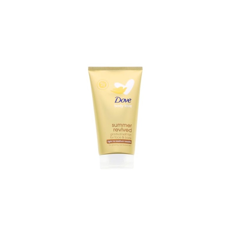 Dove Summer Revived Self-Tanning Lotion for Body Light Medium 75