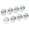 Holographic Nail Polish Set 8 Colors Glitter Smoothing Texture Nail