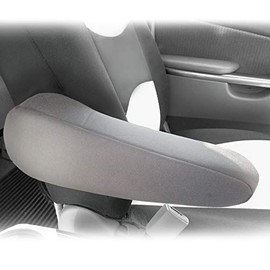 Car Console Covers Plus Fits Chrysler Town & Country 2000-2017 Pair of Neoprene Armrest Covers for Fold Down Armrests Made in USA Gray