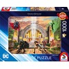 Schmidt Spiele 58788 DC Hall of Justice Thomas Kinkade 1000-Piece