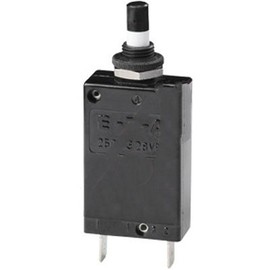 E-T-A Circuit Protection and Control 2-5700-IG1-P10-1.5A, Circuit Breaker; Therm; Push; Cur-Rtg 1.5A; Panel; 1 Pole; Vol-Rtg 250/28VAC/VDC