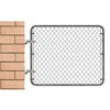 Aiwaiufu 2 Pack Chain Link Fence Gate Post Hinge for