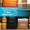 Emergency Water Pouches 2 Day Supply (12 Count, 4.2 Fl