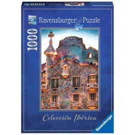 Ravensburger Puzzle 2D 1000 elementów: Casa Batlló, Barcelona, Nowy Design