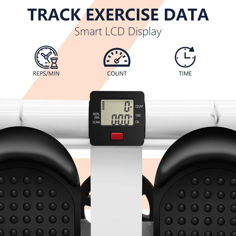 ZenActive Upgraded Version Mini Stepper Health & Fitness For Home