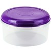 DecorRack Food Storage Container, 5.5 Quarts, BPA Free- Plastic, Food
