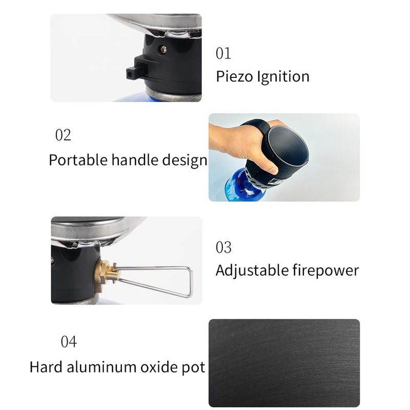 Solohike Camping Cooking System Jet Boil Stove - Jet Boiler