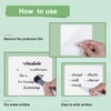 Dry Erase Sticky Notes, 4" X 4", 32-Pack Reusable Whiteboard