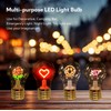Heart Shaped Wireless LED Table Lamp - Decorative Desk Lamp