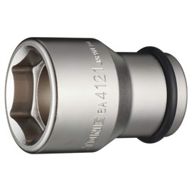 TONE Foil Nut Combination Socket 6A-4121 Insertion Angle 0.7 inch (19.0 mm) (3/4 inch), Double Side Width 1.6 x 0.8 inches (41 x 21 mm)