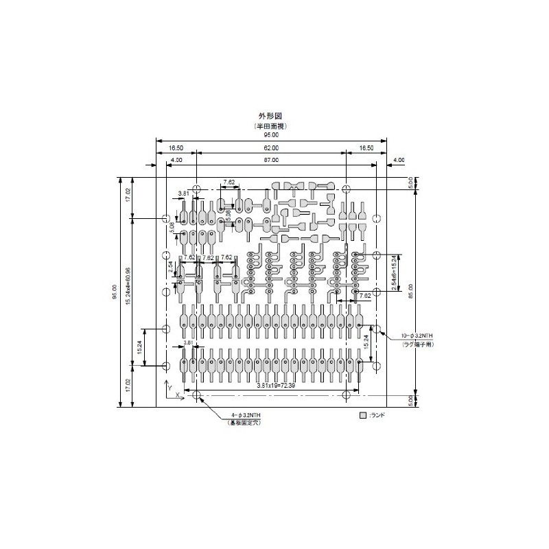 Sunhayato Soldering Skills Practice Board CT-VAL3 x 10, Pack of
