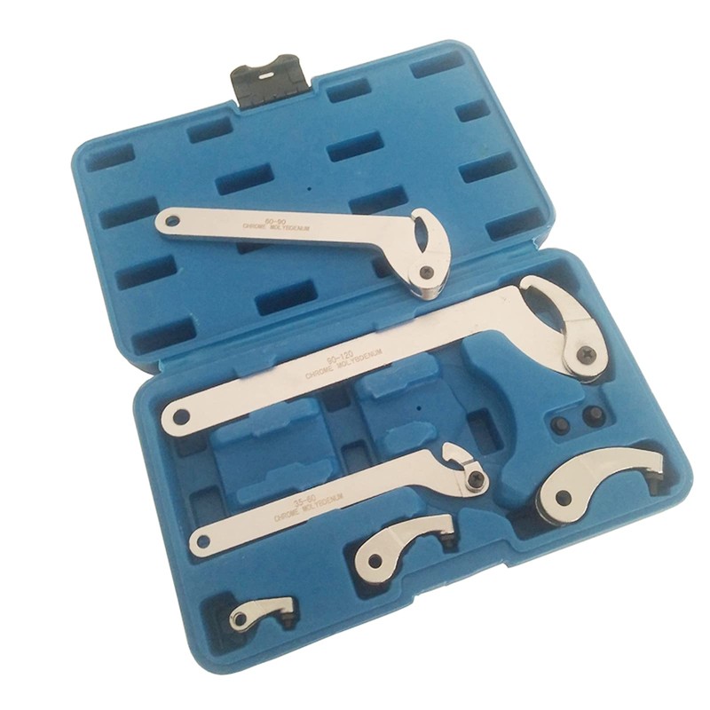 INTSUPERMAI Hook Wrench Set Wrench Spanner Tool Kit 8pc Spanner