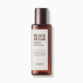 skin food [Skinfood] Black Sugar Perfect First Serum Smooth Skin Essential 150ml / [스킨푸드] 블랙슈가 퍼펙트 첫세럼 매끈새결 피부 에센셜 150ml