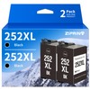 ZIPRINT Remanufactured Ink Cartridge Replacement for Epson 252XL 252 Ink