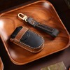Genuine Leather Remote Key Fob Case Protector Cover Holder Fit