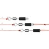 TFS Angling Quick change hook length swivel connector.10,20 or 30