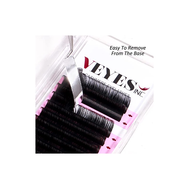 VEYES INC Cashmere Volume Lash Extensions C CC D DD