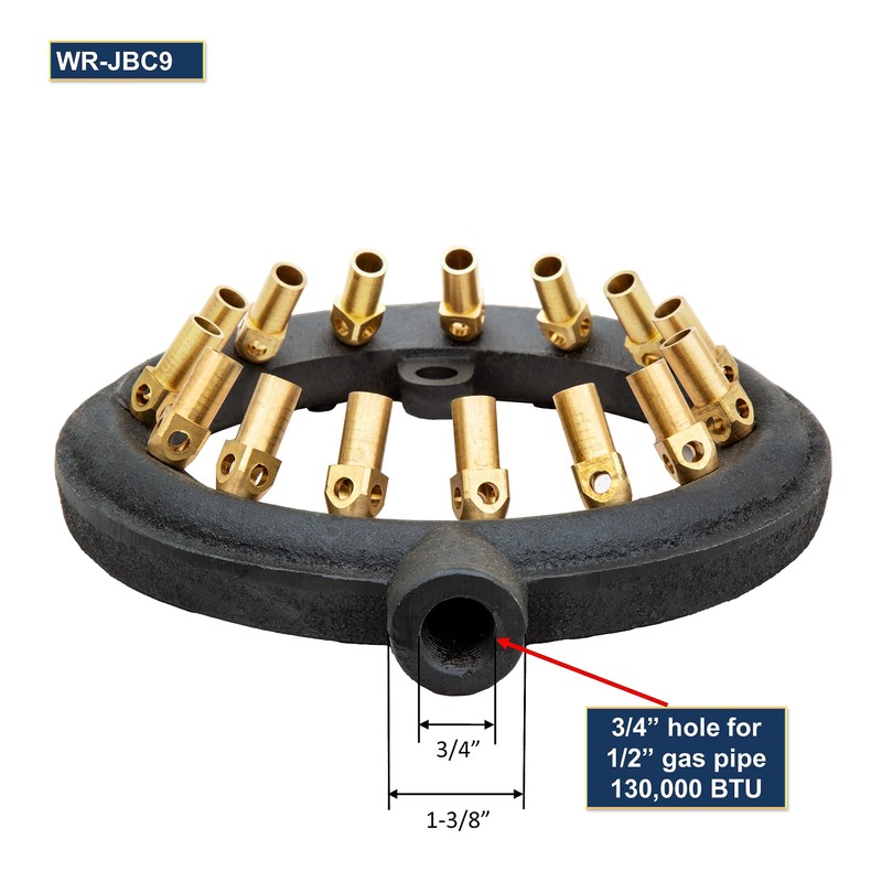 GSW Chinese Wok Range 20 Tips Natural Gas Speed Burner,