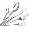 30-Piece Stainless Steel Flatware Set, Service for 6, Durable 18/0