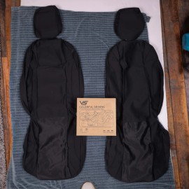 V5 Neoprene EVA Waterproof car seat Covers Front Seats Only, Universal fit for S