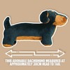 PMS Sausage Dachshund Plush Toy 30cm Soft Stuffed Animal