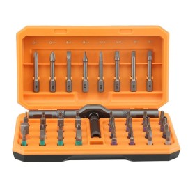 ANVANNA 42 in 1 Ratchet Screwdriver Set Ergonomic Design Compact Repair Kit