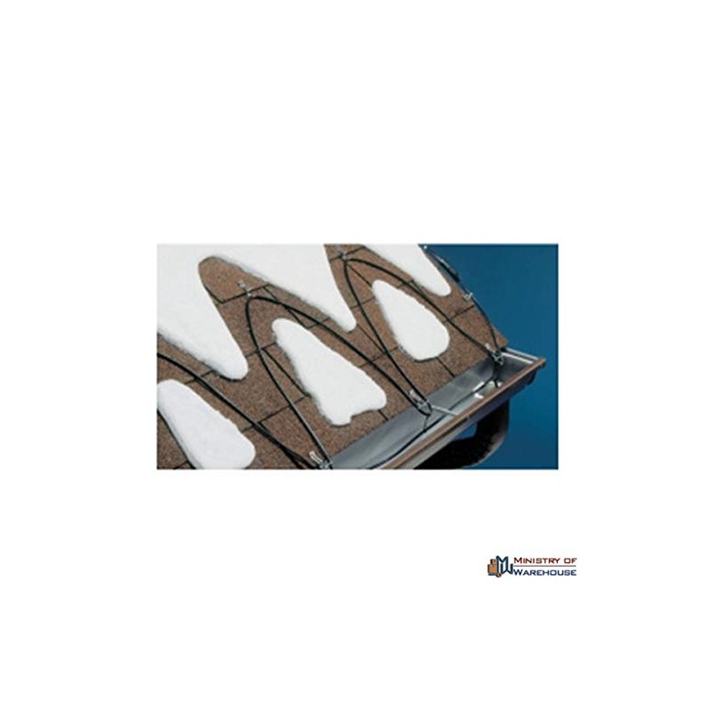 EasyHeat 60' Roof Deicing Cable, For Roof and Gutters, Pre-assembled
