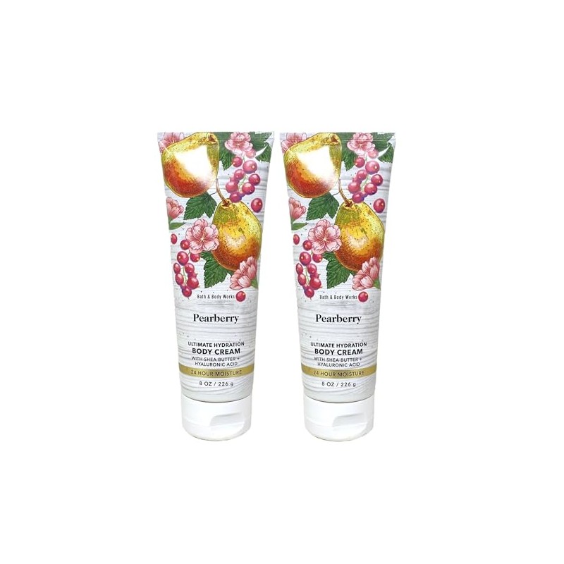 Bath and Body Work Pearberry 2 Pack Ultimate Hydration Body