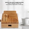 Bamboo Multiple Layer Digital Electronic Bracket Mobile Phone Charging Storage