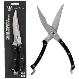 Poultry Scissors - Kitchen Scissors, Meat Scissors with Safety Lock, Multipurpose Kitchen Scissors for Cutting Bones, Meat, Poultry, Vegetables, Seafood and Pizza