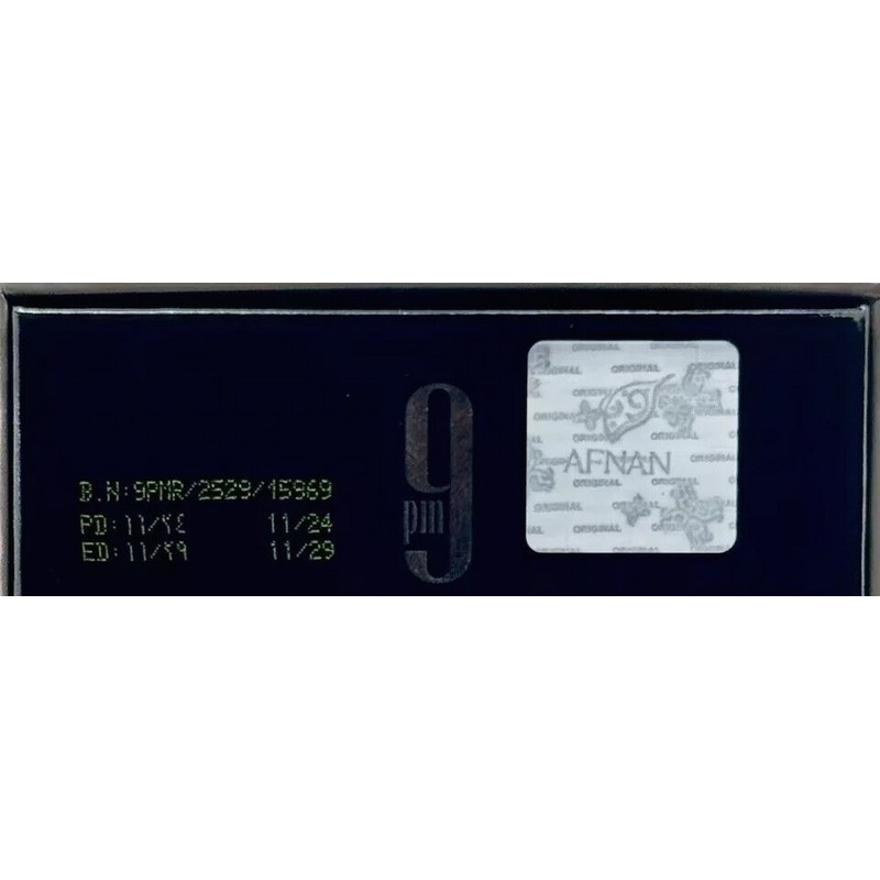 Afnan 9 PM Rebel Eau De Parfum Spray For Men