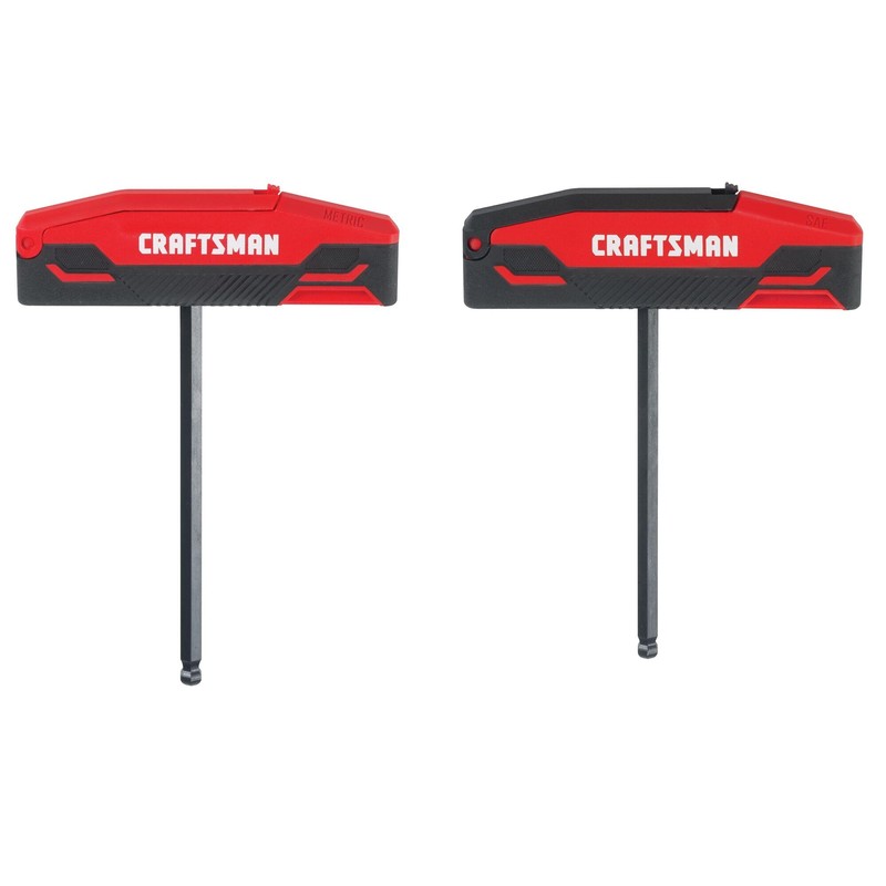 CRAFTSMAN Hex Key Allen Wrench Set with Ball-End, SAE/MM, 20