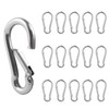 BNYZWOT M8 5/16 inch Multifunctional Spring Snap Hook Quick Link