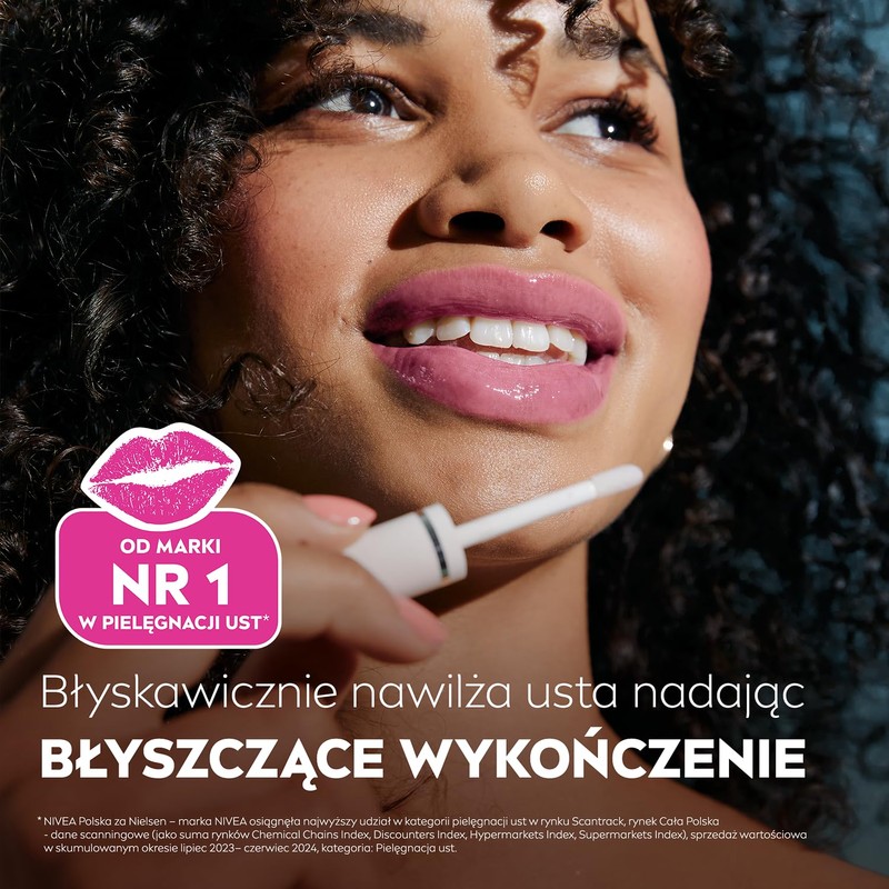 Nivea Lip Balm, Lip Oil Candy Pink 5.5 ml