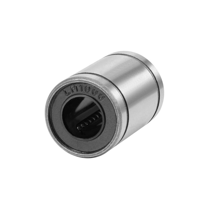 sourcing map LM10UU Linear Ball Bearings 10mm Bore 19mm OD