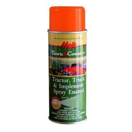 Majic Paints 8-20965-8 Tractor & Implement Spray Enamel Paint, Aerosol, A.C. Orange
