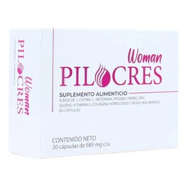 Pilocres Woman Suplemento Alimenticio 30 Capsulas Sin Sabor