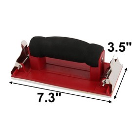 Qtqgoitem Foam Base Home Good performance Hand Grip Sandpaper Frame Pad Tool Holder Multicolor (model: b96 ac7 cc3 8f1 b30)