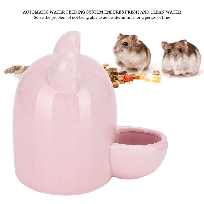 Hamster Water Supply, Small, Lightweight, Hamster Feeder, Pottery, Gerby, Hamster