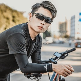 Bicycle Fishing Summer Cool Arm Sleeves UV Protection Gear ks21 Arm Sleeve-Active/XXL 3ea