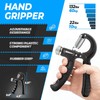 roygra Hand Grip Strengthener, Adjustable Grip Strength Trainer with 4