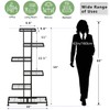 Metal Plant Stand, 6 Tier 12 Potted, Upgrade Multiple Plant