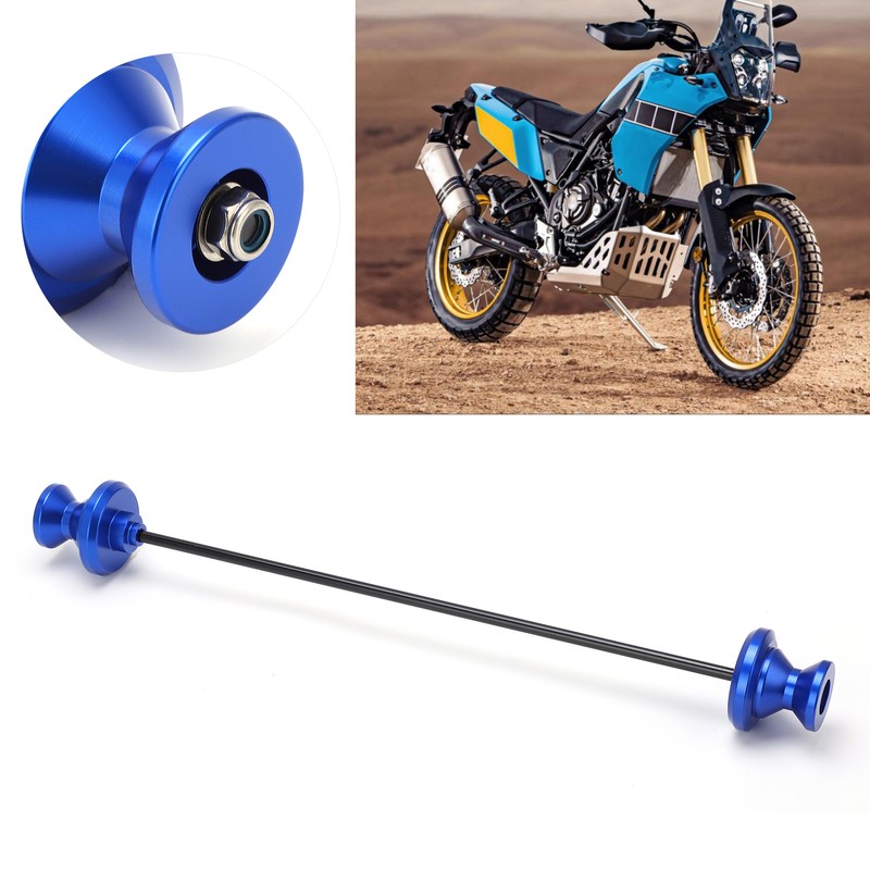 Motorcycle Rear Fork Axle Slider Wheel Crash Protector CNC Aluminum