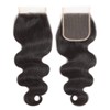 10A Brazilian Body Wave Bundles with Closure (14/16/18+12,Free Part 4x4