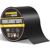 CHUANGDANG Black Joist Tape for Decking,0.7mmx4inx50ft,1-Pack,Anti-Corrosion,Weather-Resistant Butyl,Flashing Tape for Deck,Joist,Roofs