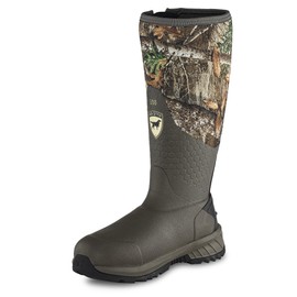 Irish Setter, MudTrek, Unisex, 17", Waterproof, Insulated 800g, Adjustable Full Fit, Hunting Boot, Realtree Edge, 4 E (Wide)