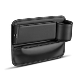 Car Seat Gap Filler Large Capacity Space Saving Tidy Clean Multifunction Car Gap Organizer for Phones Cards Keys Cup Type Right Copilot Seat