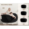 WSOFRLAC 6FT Bean Bag Chair, Big Giant Bean Bag Chairs